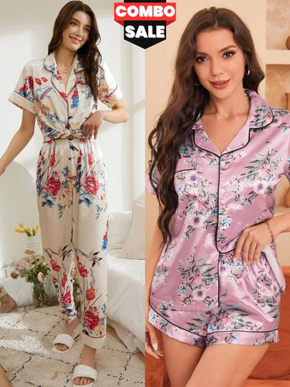 Women Night Suit 2 Pis Combo Pack